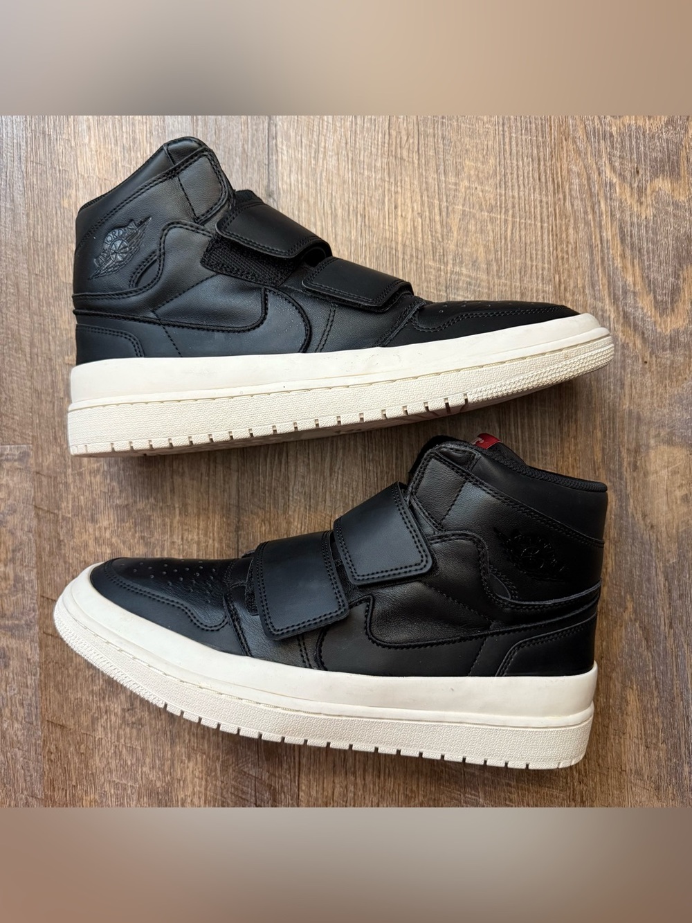 Nike Air Jordan 1 Retro Double Strap Black Men’s Size 13 Sneakers Shoes AQ7924-0